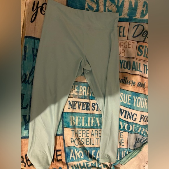 Teal leggings for sale size XXL - Picture 3 of 4